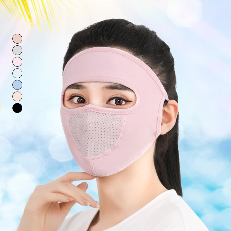 Breathable Sunscreen Full Face Mask