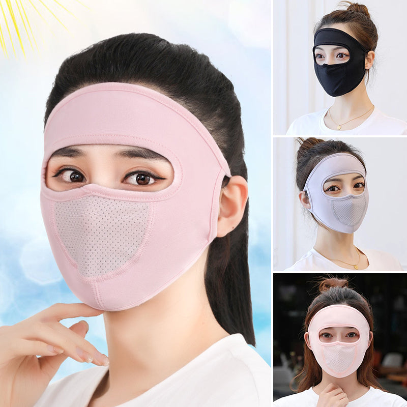 Breathable Sunscreen Full Face Mask