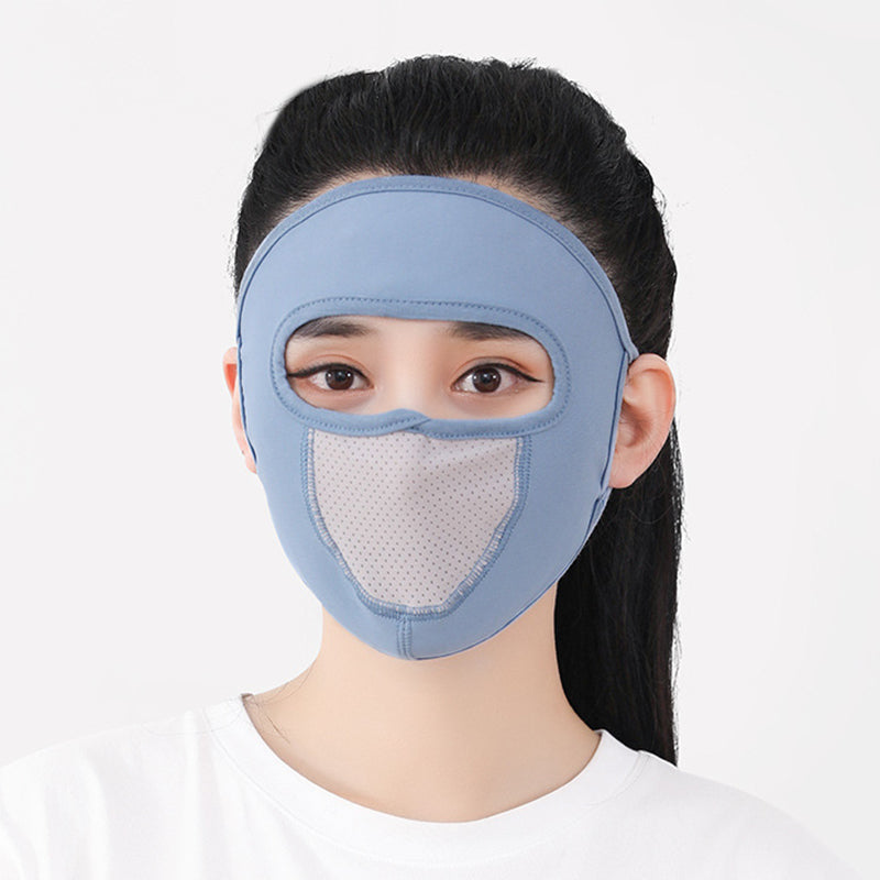 Breathable Sunscreen Full Face Mask