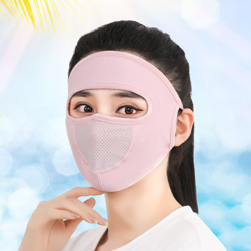 Breathable Sunscreen Full Face Mask