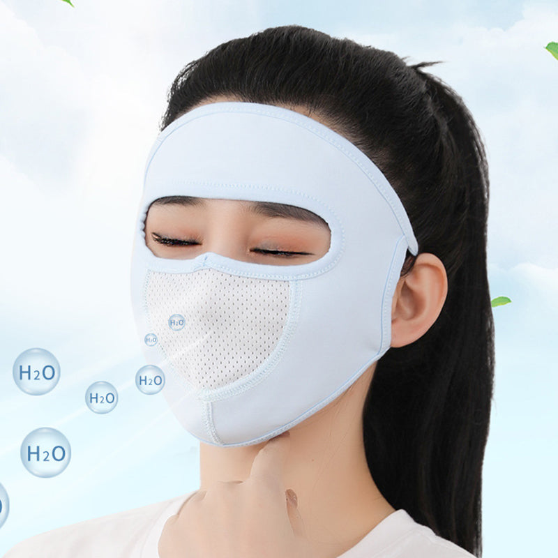 Breathable Sunscreen Full Face Mask