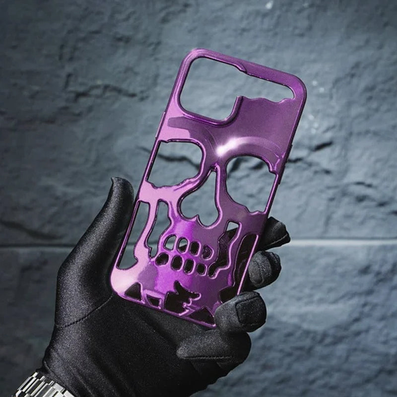 Electroplating Skull iPhone Case