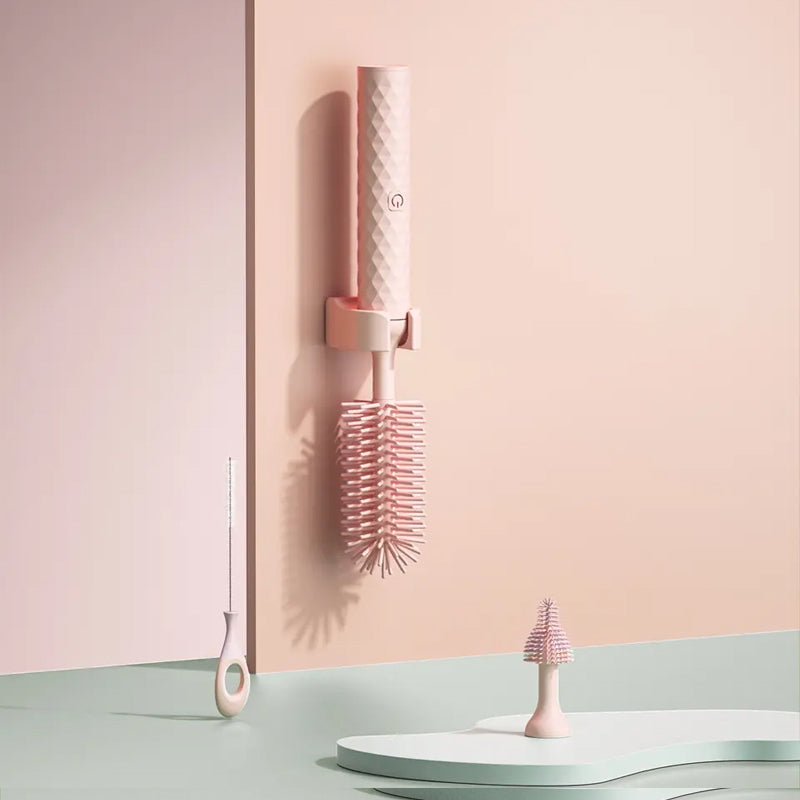Electric Silicone Bottle Brush