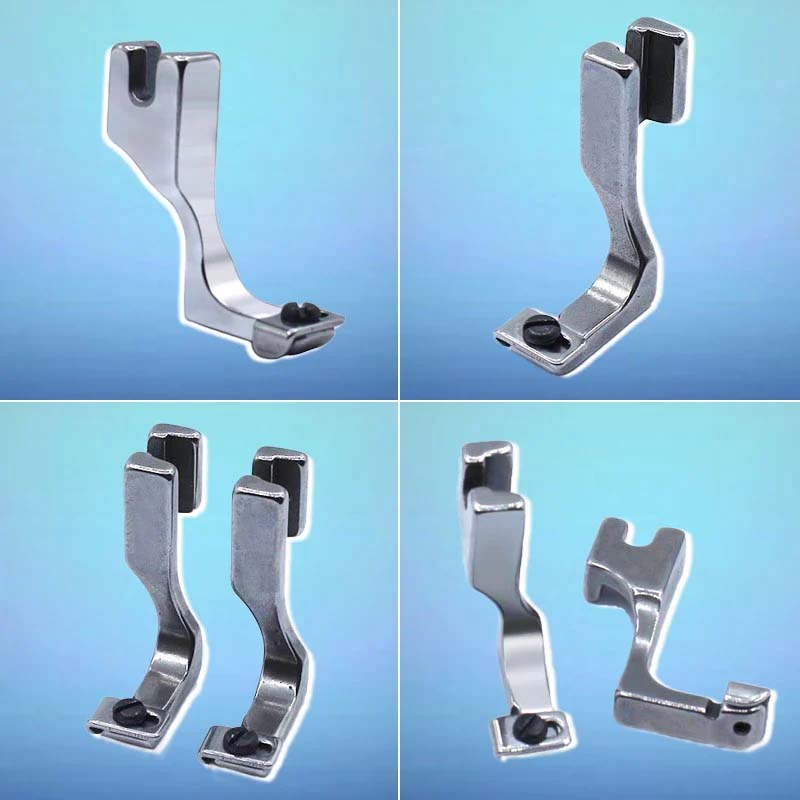 Adjustable invisible zipper guide foot for sewing machine