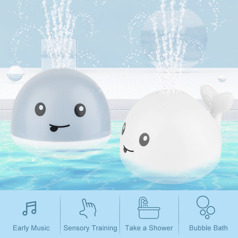 Whale Automatic Spray Water Bath Toy