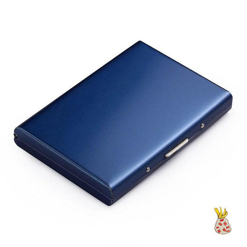 Ultra-thin Anti-theft Brush Anti-demagnetization Metal Card Case