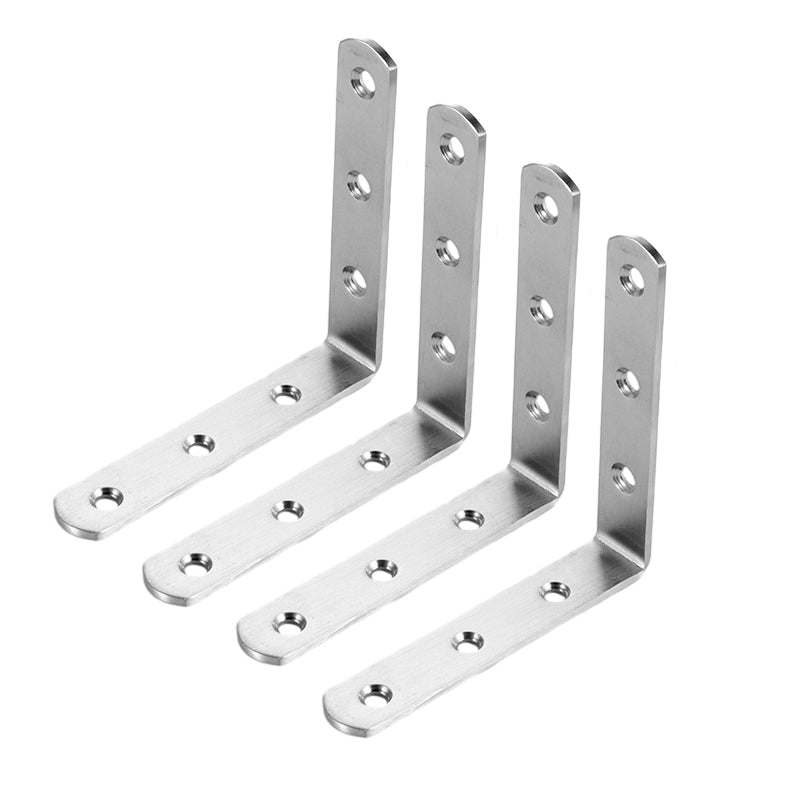 4-Pack Stainless Steel Corner Braces