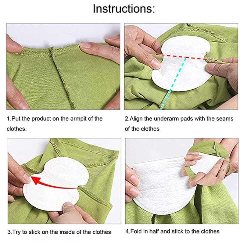 Sweat Absorbent Underarm Pads