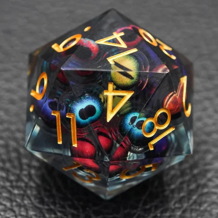 Eye Liquid Core Dice Set