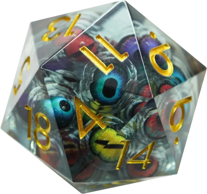 Eye Liquid Core Dice Set