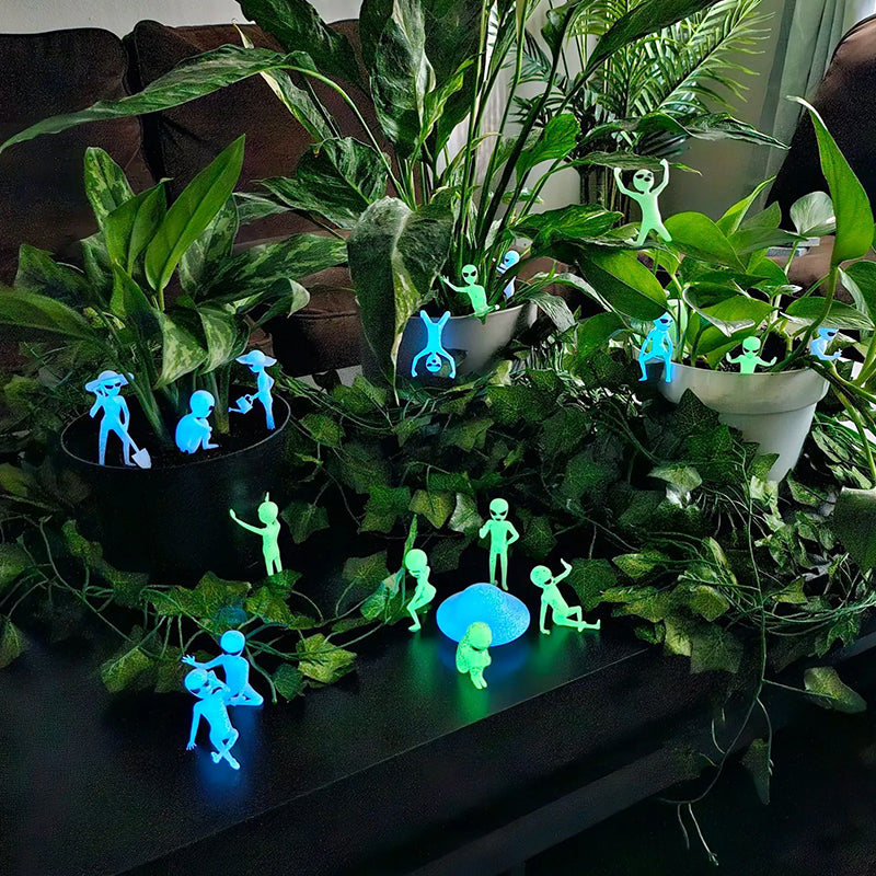 Cute Glow In The Dark Plant Accessory