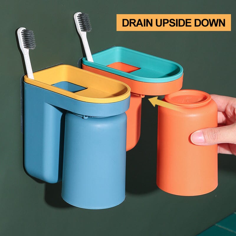 Stick-on Toothbrush Holder