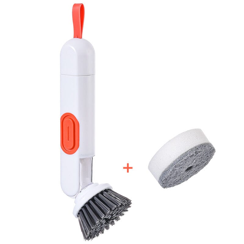 Multi-functional Long-handle Liquid-filled Cleaning Brush