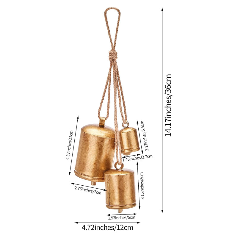 Christmas Cow Bell Decoration