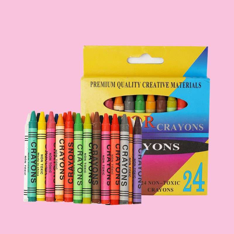 Coloring Non-Toxic Crayons