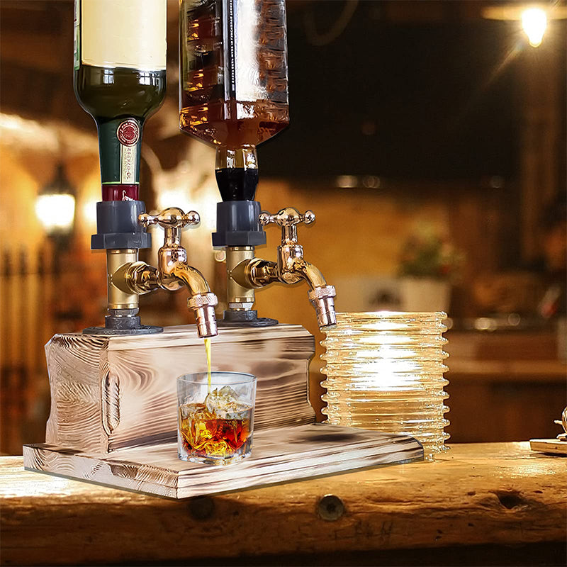 Whiskey Wood Dispenser