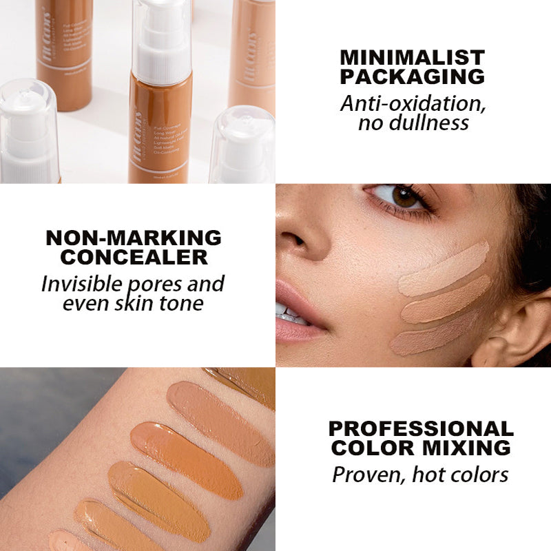 Professional Makeup Concealer Liquid Foundation