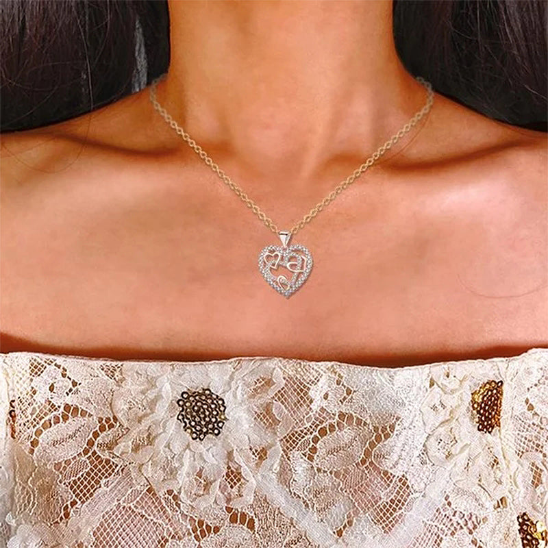 Interlocking Hearts Necklace