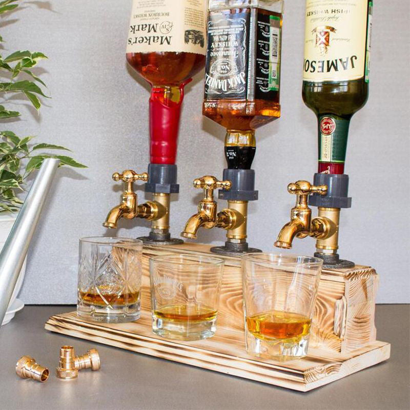 Whiskey Wood Dispenser