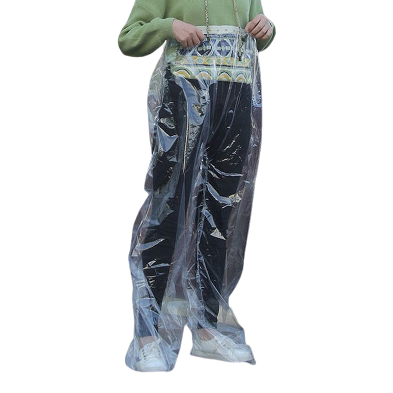 Outdoor Foot Wrap Disposable Long Rain Pants