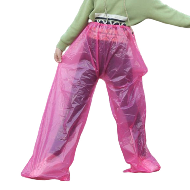 Outdoor Foot Wrap Disposable Long Rain Pants