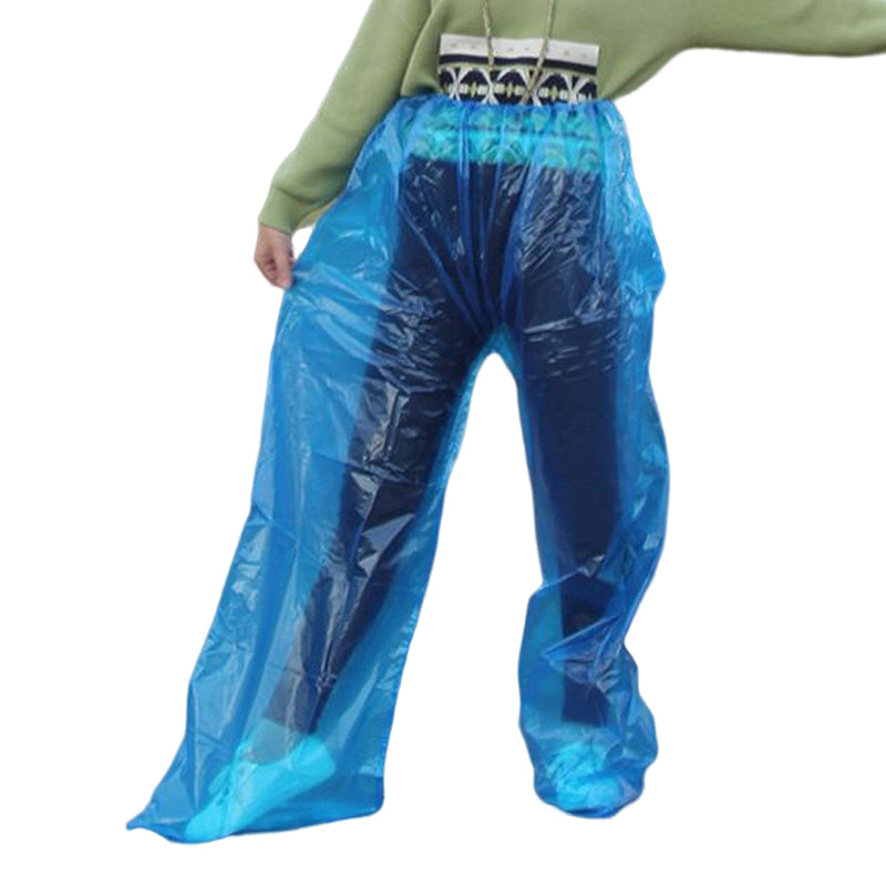 Outdoor Foot Wrap Disposable Long Rain Pants