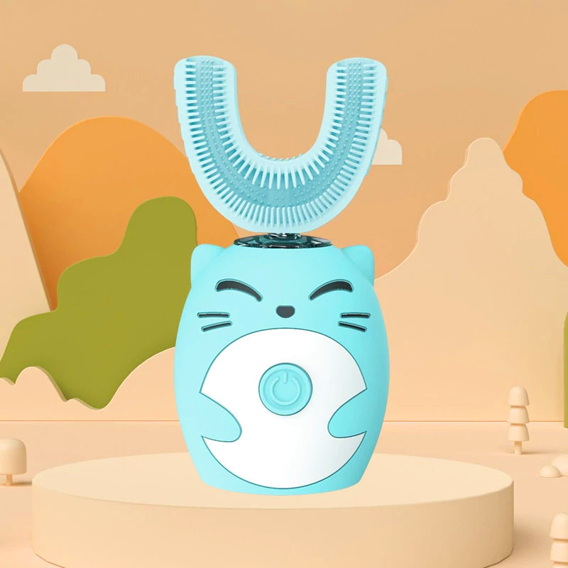 U-shaped Sonic Smart Kids Toothbrush
