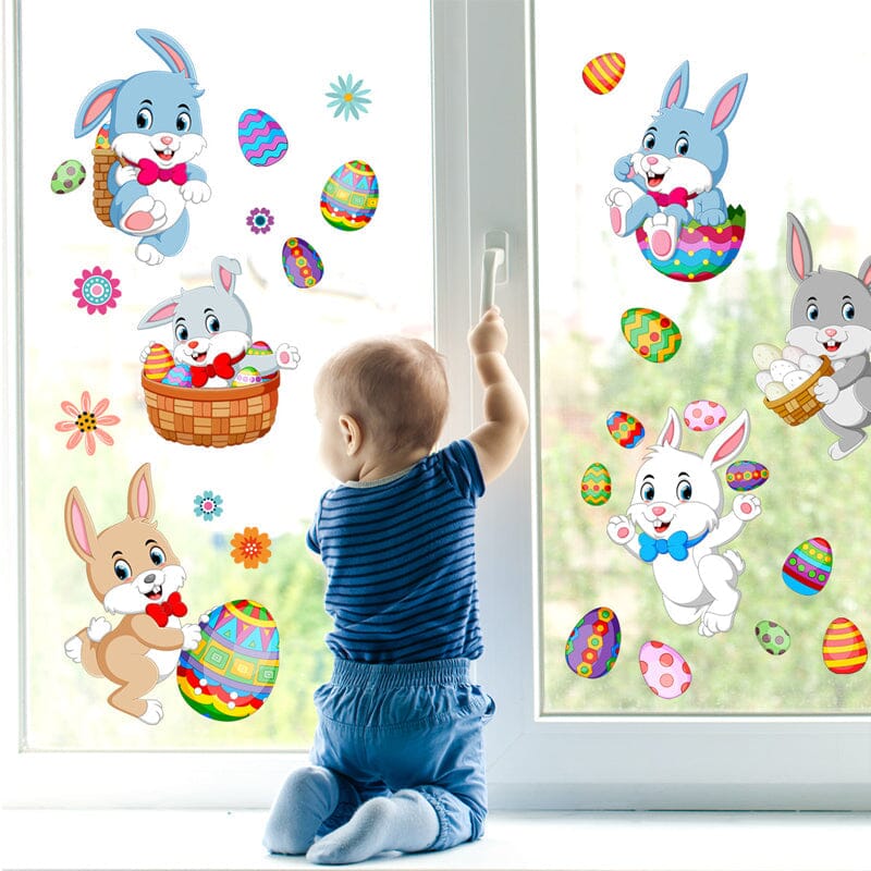 Bunny Egg Wall Sticker（2 pcs）