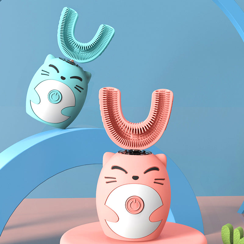 U-shaped Sonic Smart Kids Toothbrush