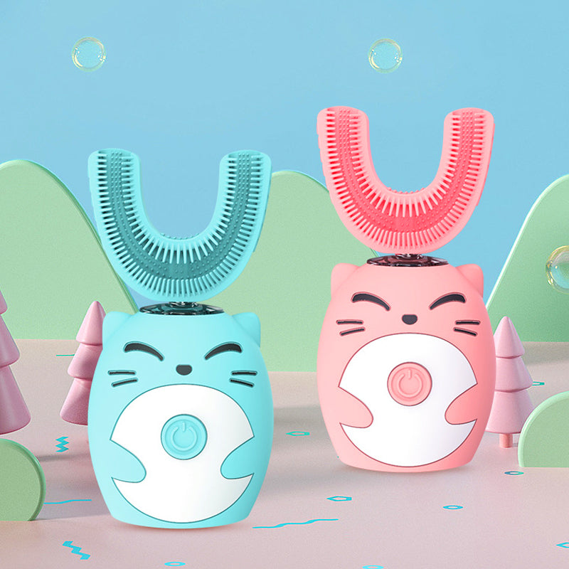 U-shaped Sonic Smart Kids Toothbrush