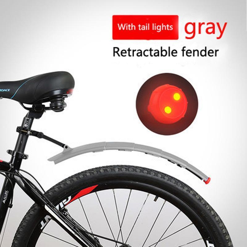 Clapfun™Bicycle Retractable Mudguard with Taillights