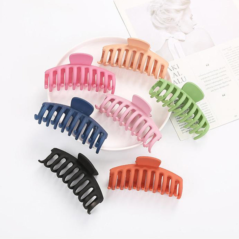 Color Frosted Hair Claw Clip