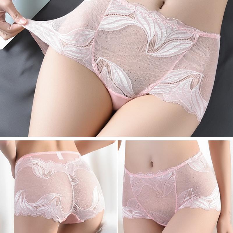 Women Embroidery Lace Panties