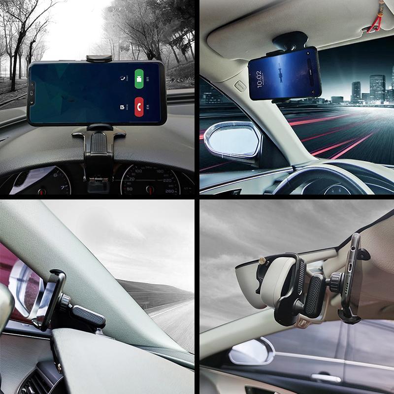 Multifunctional Car Dashboard Mobile Phone Holder