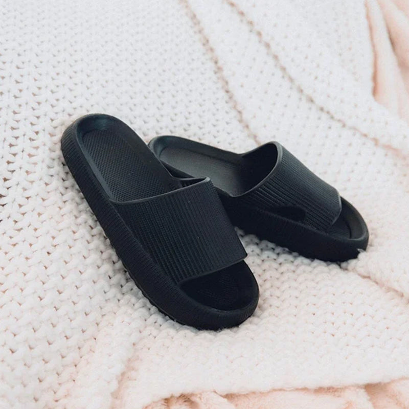 Non-slip Slippers with a Thick Sole