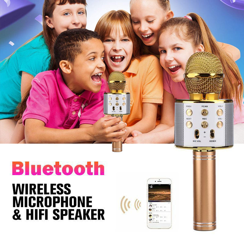 Wireless Bluetooth Karaoke Microphone