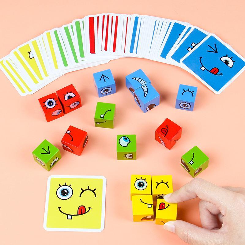 Clapfun™ Puzzle Building Cubes