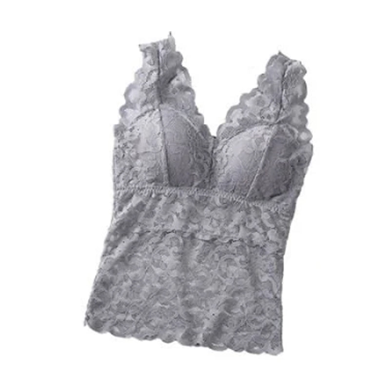 Long Lace Beauty Back Undershirt