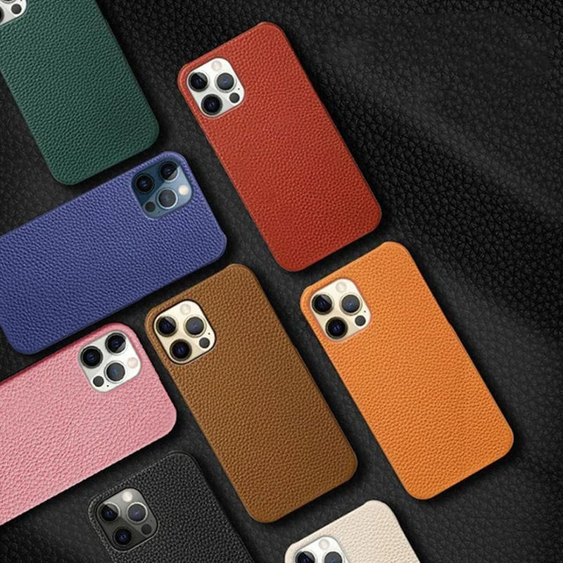 Premium Leather Case For iPhone