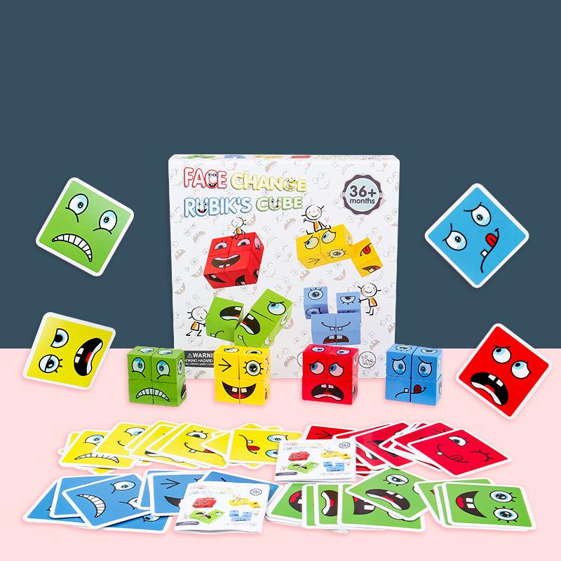 Clapfun™ Puzzle Building Cubes