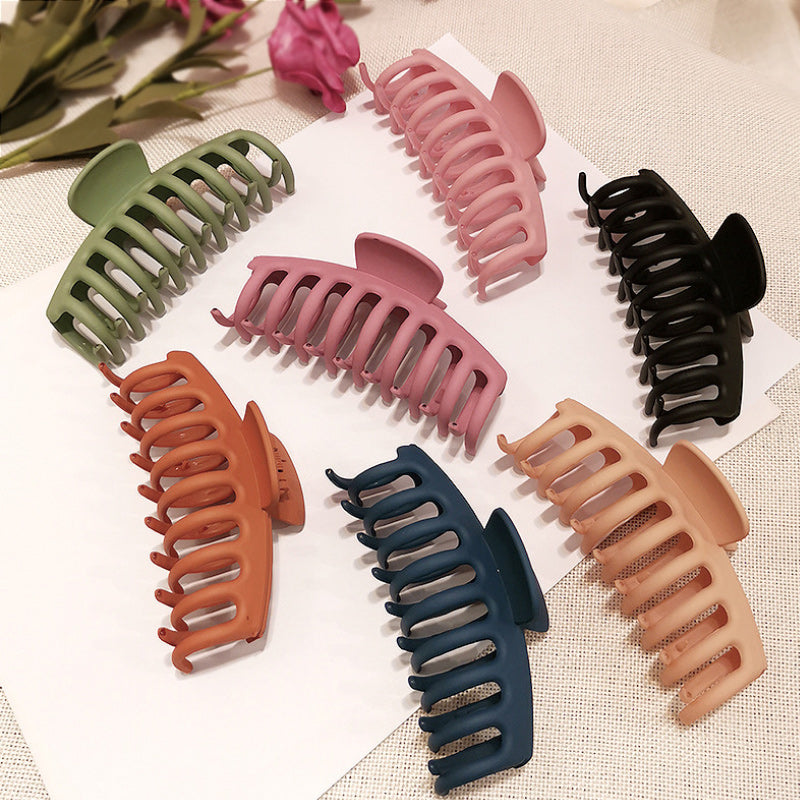 Color Frosted Hair Claw Clip