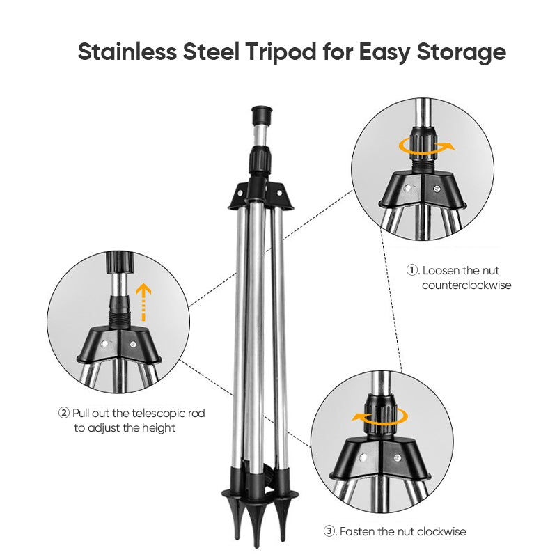 Rotating Tripod Sprinkler