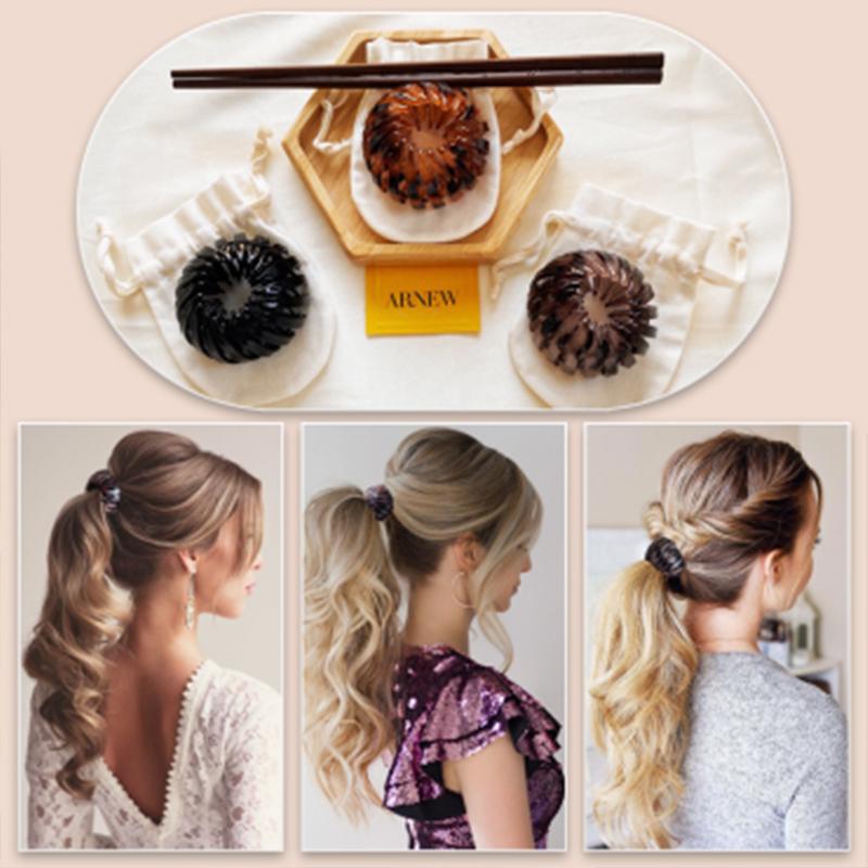 Clapfun™ Retro Ponytail Hairpin