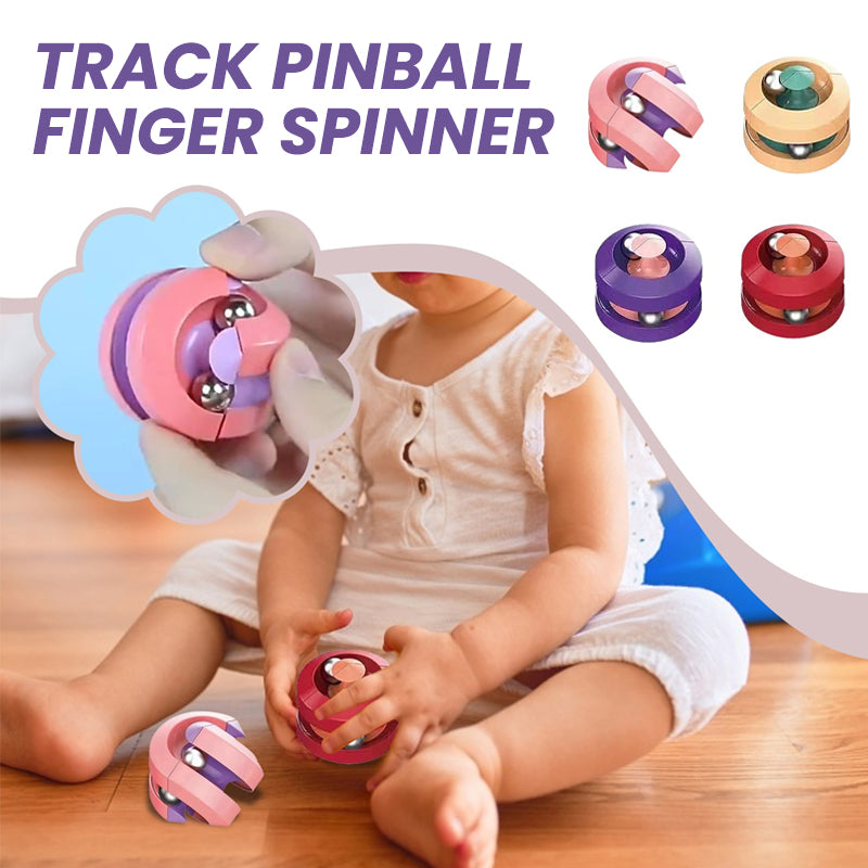 Track Pinball Finger Spinner