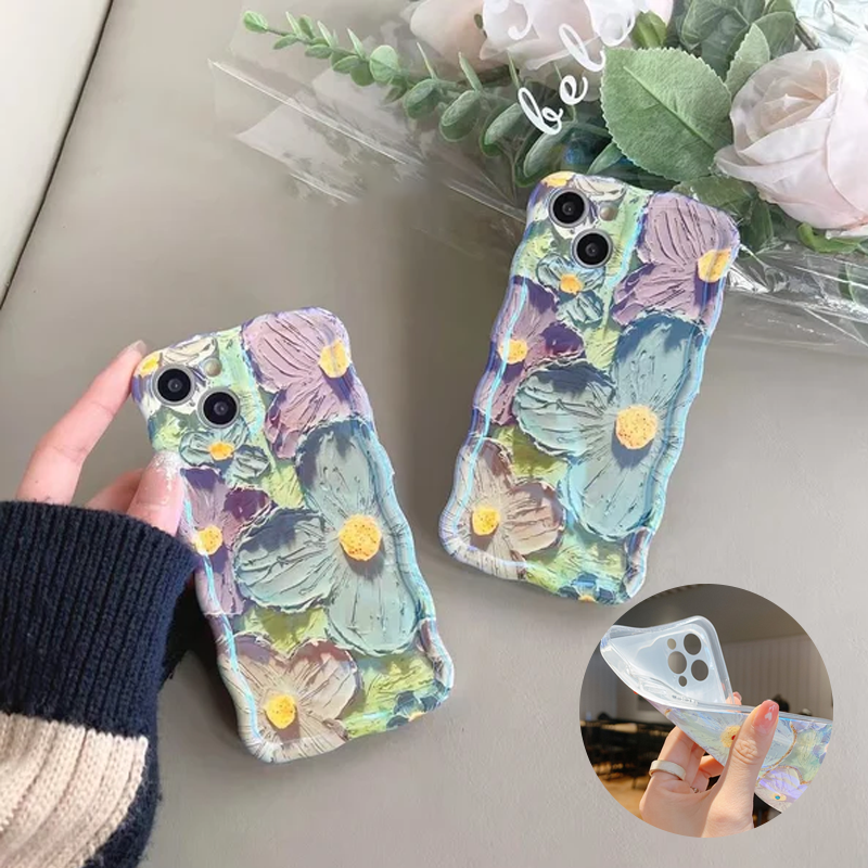 iPhone Colorful Oil Painting Exquisite Phone Case