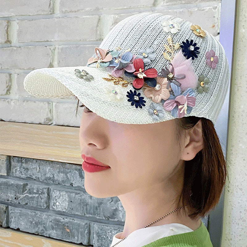 Fashion Flower Baseball Cap