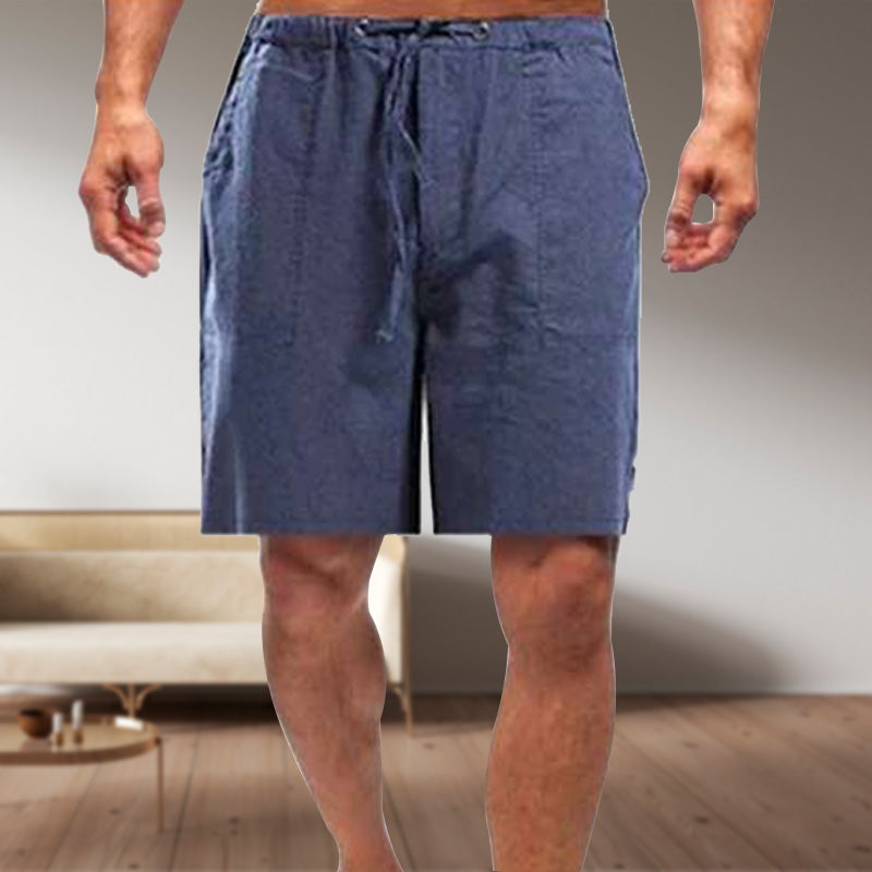 Men's Linen Loose Casual Shorts