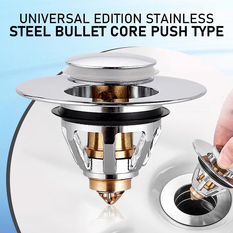 Clapfun™ Universal Stainless Steel Pop-up Drain Filter