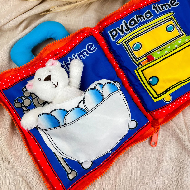 3D Baby Bear Cloth Book