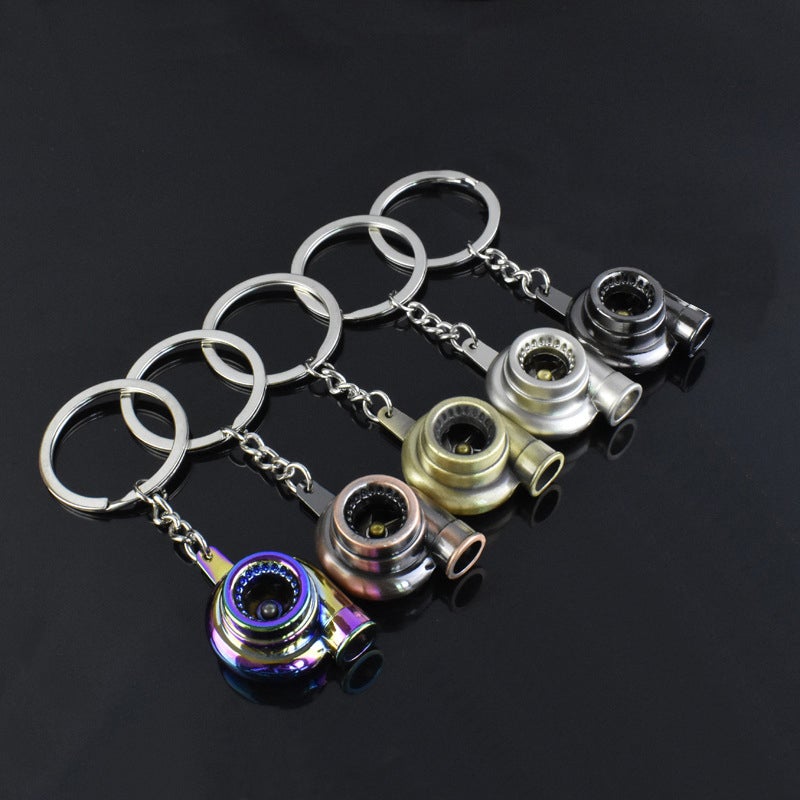 Mini Turbo Turbocharger Keychain